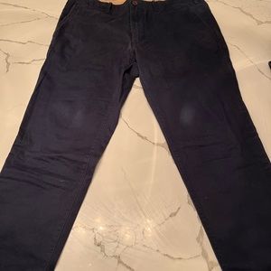 gap blue chino pant